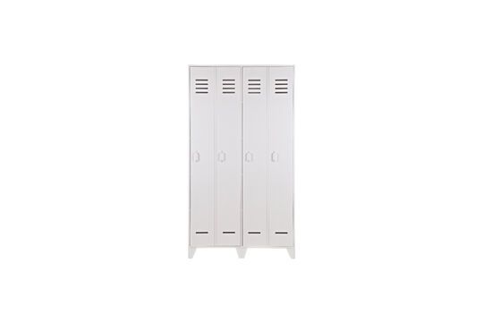 2-deurs wit houten kastje Stijn Productfoto