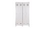 Miniatuur 2-deurs wit houten kastje Stijn Productfoto