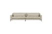 Miniatuur 4-zitsbank in beige stof Hang 1