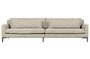 Miniatuur 4-zitsbank in beige stof Hang Productfoto