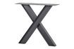 Miniatuur 72x79x10 zwart metalen voet Tablo 2