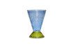 Miniatuur Abyss blauw en groen glazen vaas 4