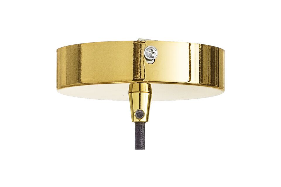 Deze hanglamp is een echt lichtjuweel dat een vleugje elegantie en glamour in uw huis brengt