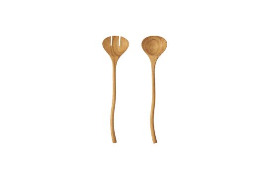 Agey Teak Salade Servers Productfoto