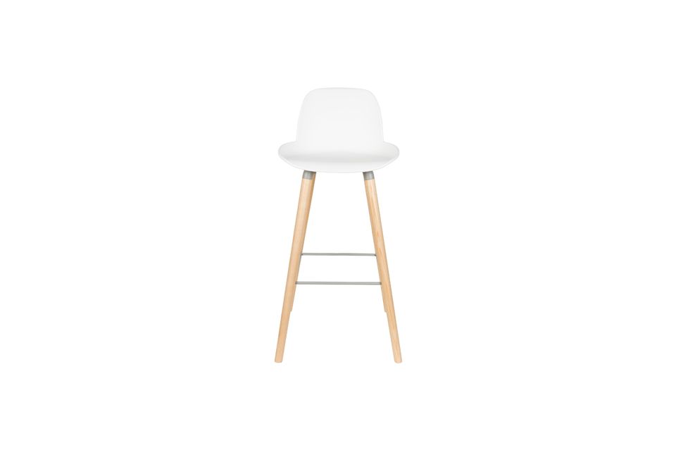 Albert Kuip Bar Stool White - 5