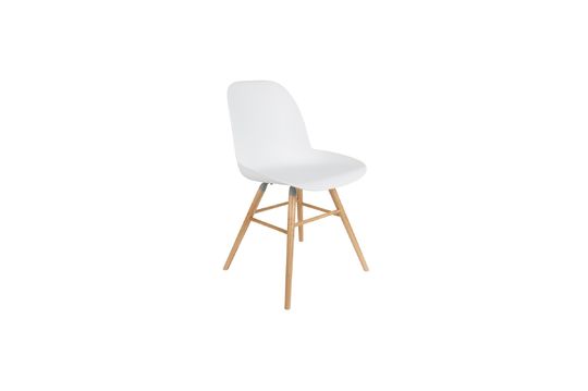Albert Kuip witte stoel Productfoto
