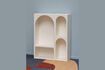 Miniatuur Alkoof wit houten spaanplaat plank 4