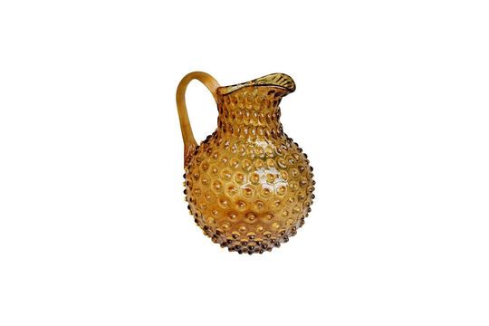 Amber glazen karaf Diamant