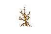 Miniatuur Apple Tree gouden aluminium kandelaar 1