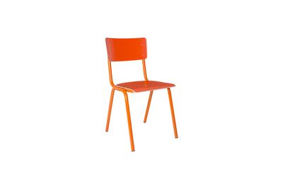 Back To School oranje stoel
