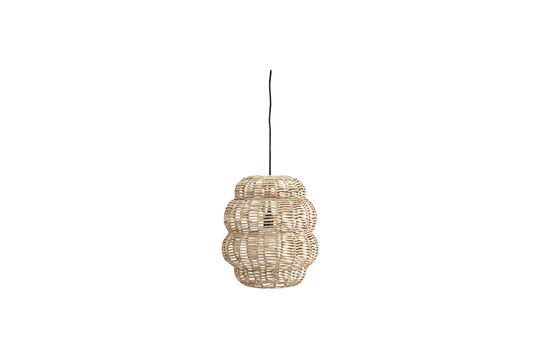 Bamboe hanglamp beige Bulle