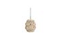 Miniatuur Bamboe hanglamp beige Bulle Productfoto