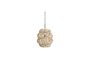 Miniatuur Bamboe hanglamp beige Bulle Productfoto