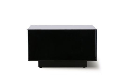 Baneuil Spiegeleffect zwarte vierkante tafel Productfoto