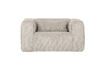 Miniatuur Bean gebroken witte ribcord fauteuil 3