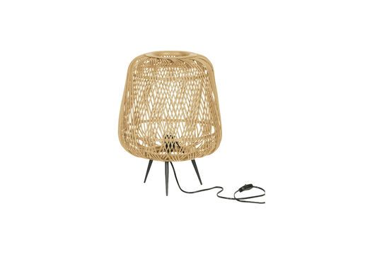 Beige Bamboe Lamp Moza Productfoto