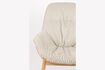 Miniatuur Beige beukenhouten fauteuil Duke 8
