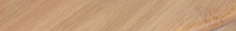 Benadrukte materialen Beige eiken salontafel Tablo