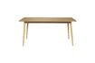 Miniatuur Beige houten eettafel 180cm Fabio 1