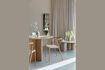 Miniatuur Beige houten eettafel Laurent 3