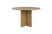 Miniatuur Beige houten eettafel Laurent 1