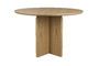 Miniatuur Beige houten eettafel Laurent Productfoto
