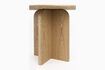 Miniatuur Beige houten eettafel Laurent 11