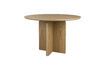 Miniatuur Beige houten eettafel Laurent 6