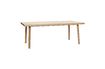 Miniatuur Beige houten eettafel Ligne 1