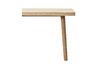 Miniatuur Beige houten eettafel Ligne 2