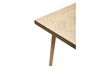 Miniatuur Beige houten eettafel Ligne 4