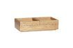 Miniatuur Beige houten opbergdoos Agraffe 1