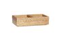 Miniatuur Beige houten opbergdoos Agraffe Productfoto