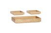 Miniatuur Beige houten opbergdoos Agraffe 4