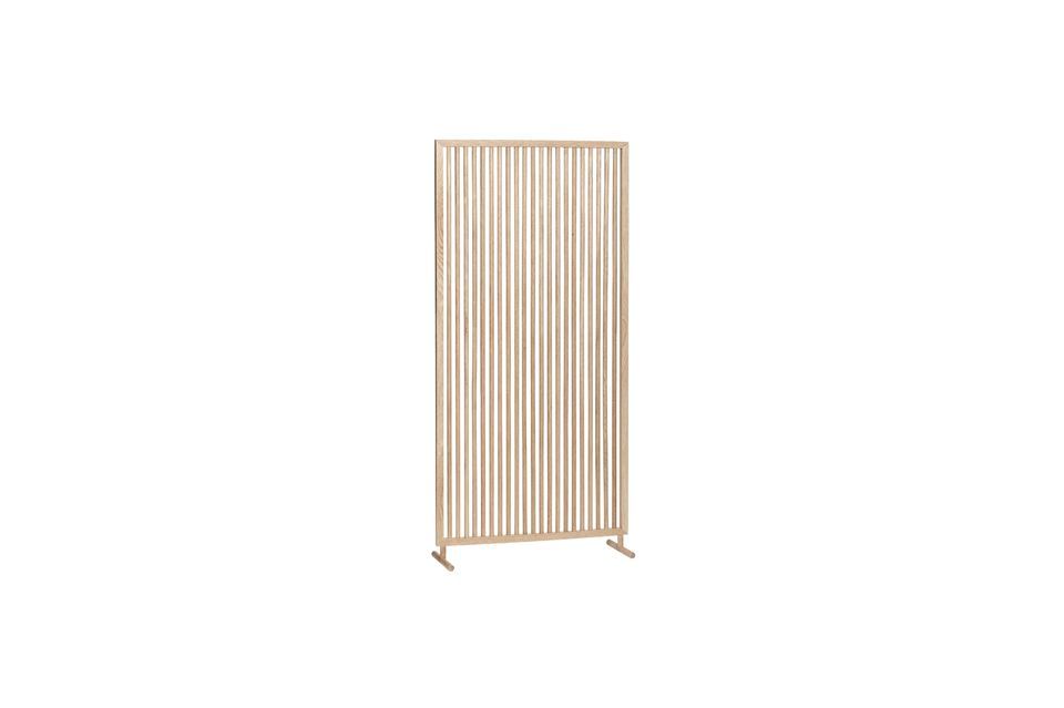 Beige houten paravents Partition Hübsch