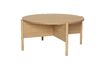 Miniatuur Beige houten salontafel Heritage 1