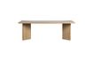 Miniatuur Beige houten Tafel Angle 1