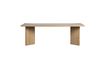 Miniatuur Beige houten Tafel Angle 1