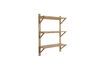 Miniatuur Beige houten wandplank Triarch 3