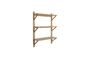 Miniatuur Beige houten wandplank Triarch Productfoto