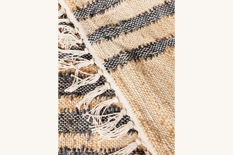 Ontdek de subtiele charme van het Levant beige katoenen vloerkleed