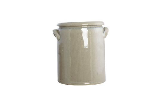 Beige klei plantenbak Zand