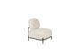 Miniatuur Beige kunststof fauteuil Polly Productfoto