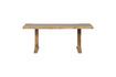 Miniatuur Beige mangohouten tafel Dek 4