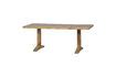 Miniatuur Beige mangohouten tafel Dek 1