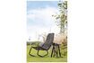 Miniatuur Beige metalen schommelstoel Tom 3