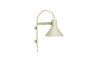 Miniatuur Beige metalen wandlamp Studio Productfoto