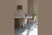 Miniatuur Beige ovale houten eettafel 200x90 Almira 3