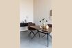 Miniatuur Beige rechthoekige houten eettafel Chase 2