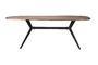 Miniatuur Beige rechthoekige houten eettafel Chase Productfoto